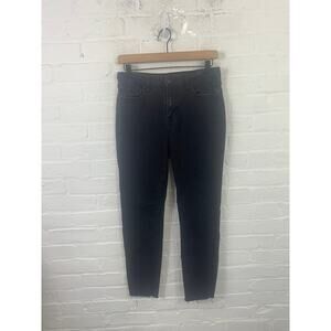 True Religion Women's Skinny Leg Denim Jeans Stretch Dark Wash Blue Size 29